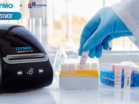 DYMO und GA INTERNATIONAL (LABTAG) bieten kryogenische Etiketten für die DYMO LABELWRITER 5er Serie an - Foto: presseportal.de