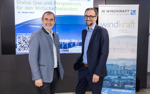 Pressekonferenz der IG Windkraft - Foto: IG Windkraft Österreich/APA-Fotoservice/Juhasz über pressetext.de Pressekonferenz der IG Windkraft - Foto: IG Windkraft Österreich/APA-Fotoservice/Juhasz über pressetext.de
