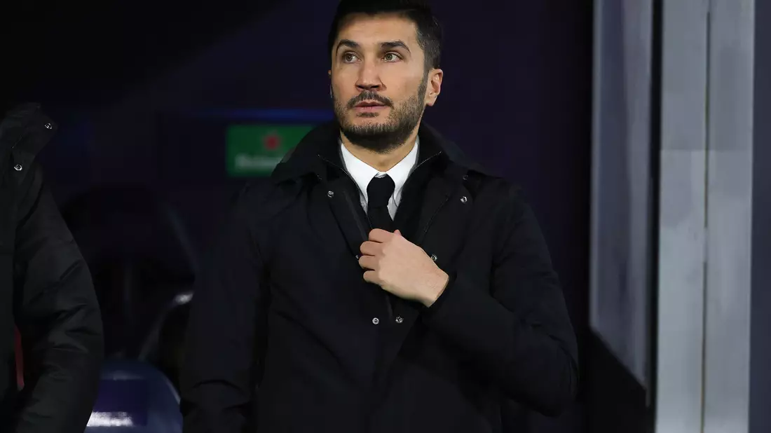Das Spiel in Bologna war Nuri Sahins letzte Dienstreise als Trainer des BVB. - Bild: Emanuele Pennacchio/SOPA Images via ZUMA Press Wire/dpa