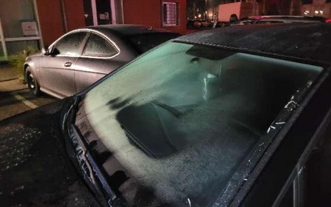 POL-NI: Nienburg - Verkehrsunfall aufgrund beschlagener und z. T. gefrorener Frontscheibe - Foto: presseportal.de