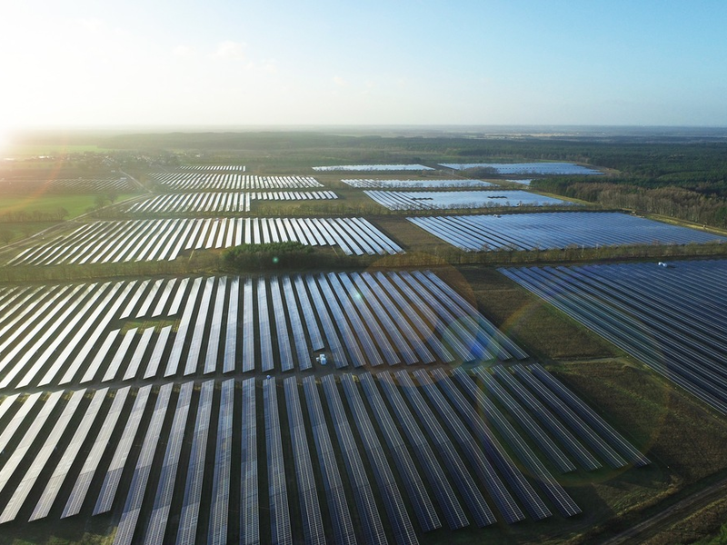 BELECTRIC baut größten Solarpark der Niederlande - Foto: presseportal.de