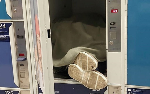 BPOLI EF: Ungewöhnlicher Inhalt im Gepäckschließfach - Foto: presseportal.de