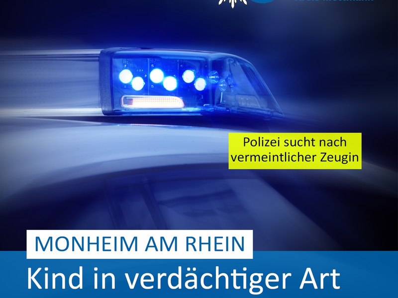 POL-ME: Kind in verdächtiger Art und Weise angesprochen: Polizei sucht nach Zeugin - Monheim am Rhein - 2501077 - Foto: presseportal.de