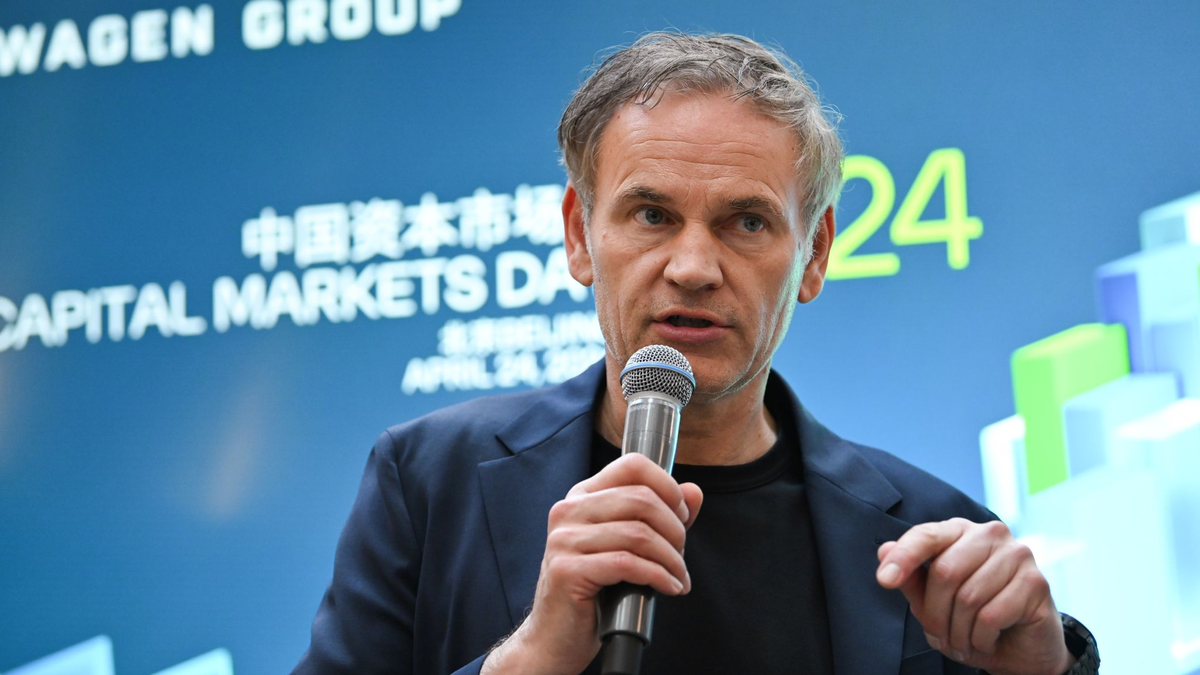 VW-Chef Blume will sich auf dem herausfordernden Automarkt in China nicht geschlagen geben. (Archivbild) - Foto: Johannes Neudecker/dpa