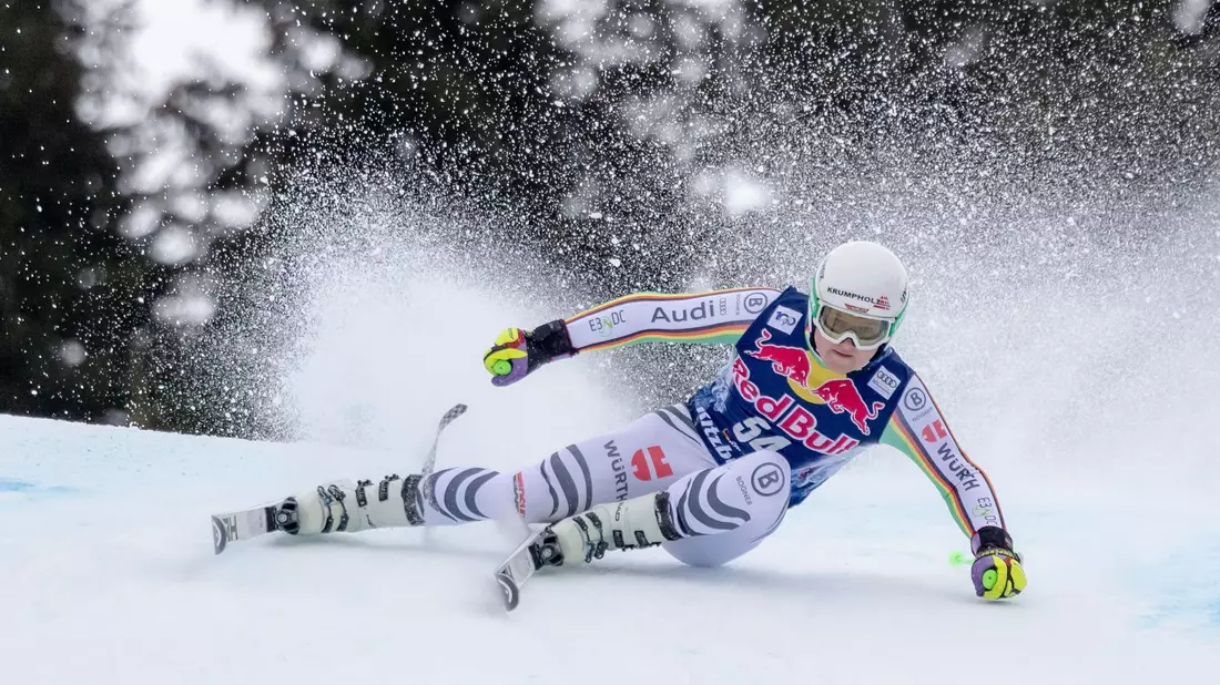 Im Januar 2024 gab Jacob Schramm in Kitzbühel sein Weltcup-Debüt - ein Jahr später verletzt er sich dort schwer. - Bild: Expa/Johann Groder/APA/dpa