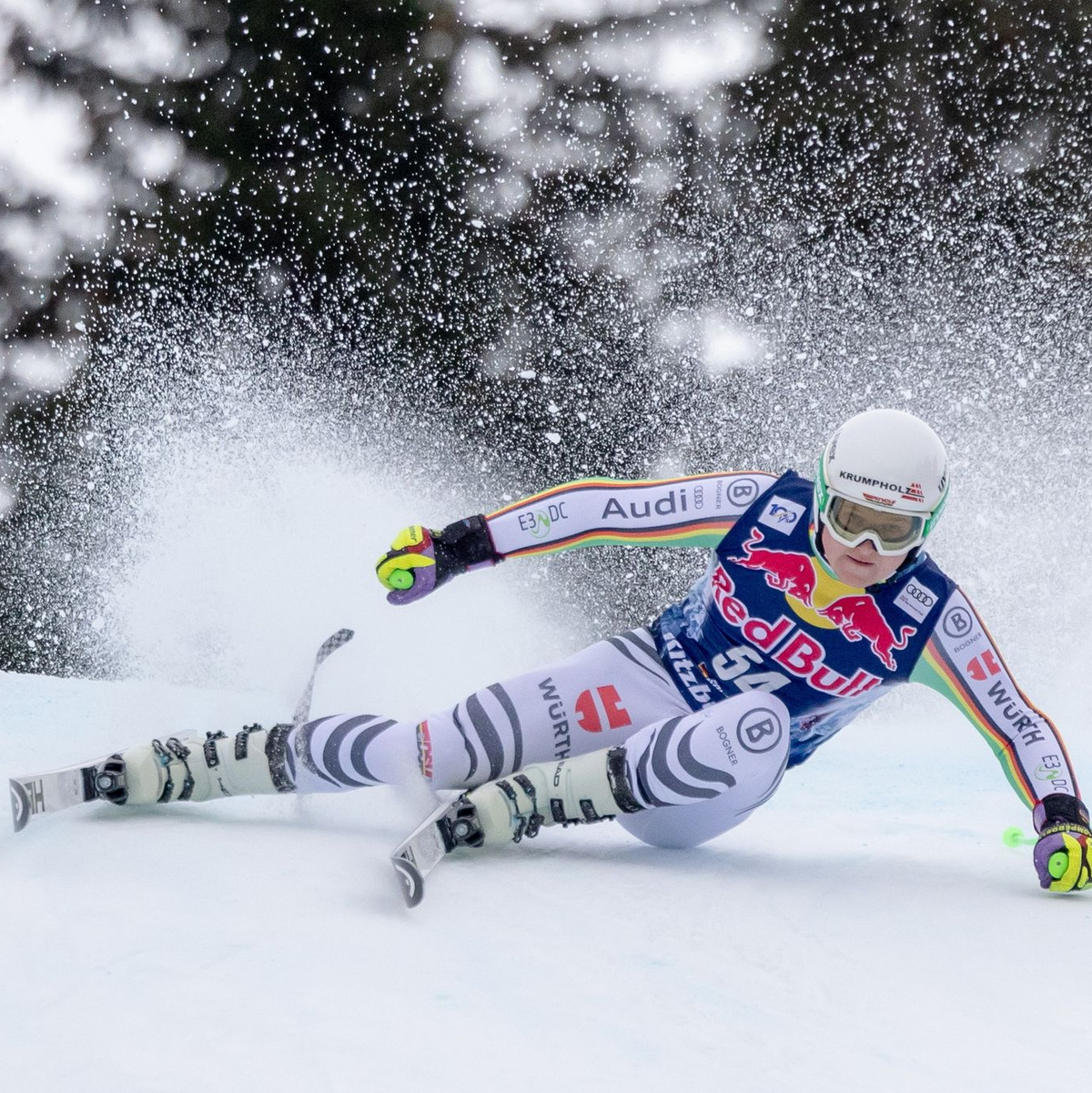 Im Januar 2024 gab Jacob Schramm in Kitzbühel sein Weltcup-Debüt - ein Jahr später verletzt er sich dort schwer. - Foto: Expa/Johann Groder/APA/dpa
