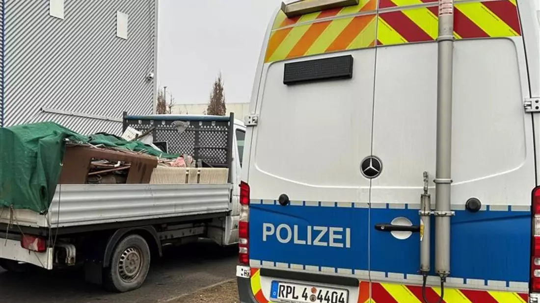 POL-VDMZ: Abfalltransportkontrollen in Bad Kreuznach - Bild: presseportal.de