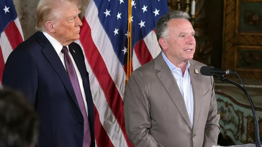 Donald Trump hat Steve Witkoff zu seinem Nahost-Gesandten gemacht. (Archivbild) - Bild: Evan Vucci/AP/dpa