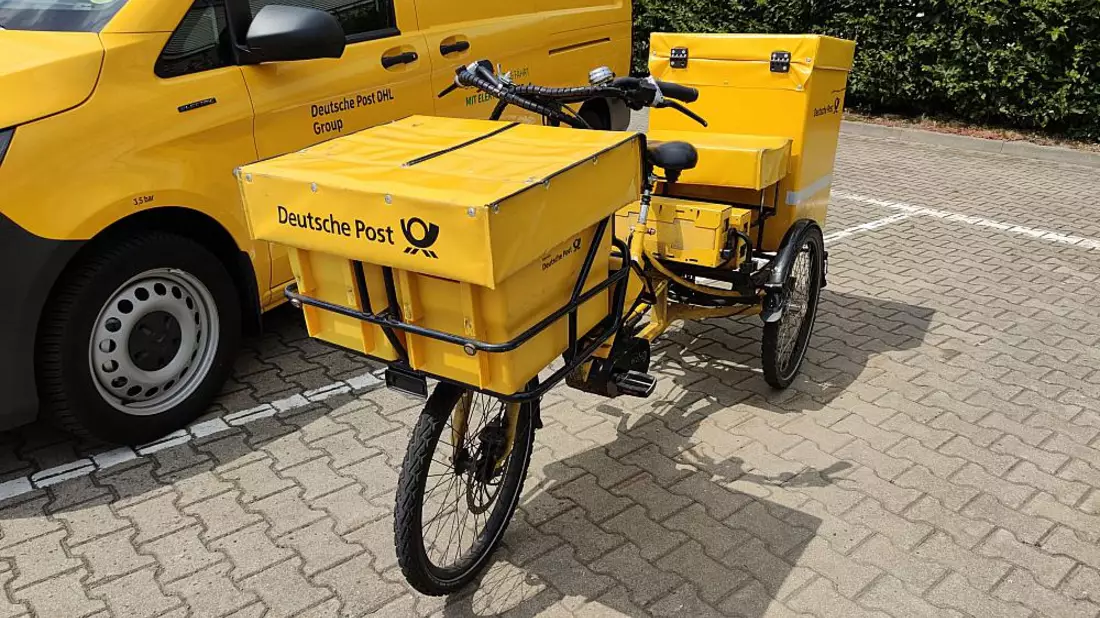 Deutsche Post E-Bike (Archiv) - Bild: über dts Nachrichtenagentur
