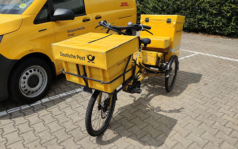 Deutsche Post E-Bike (Archiv) - Foto: über dts Nachrichtenagentur