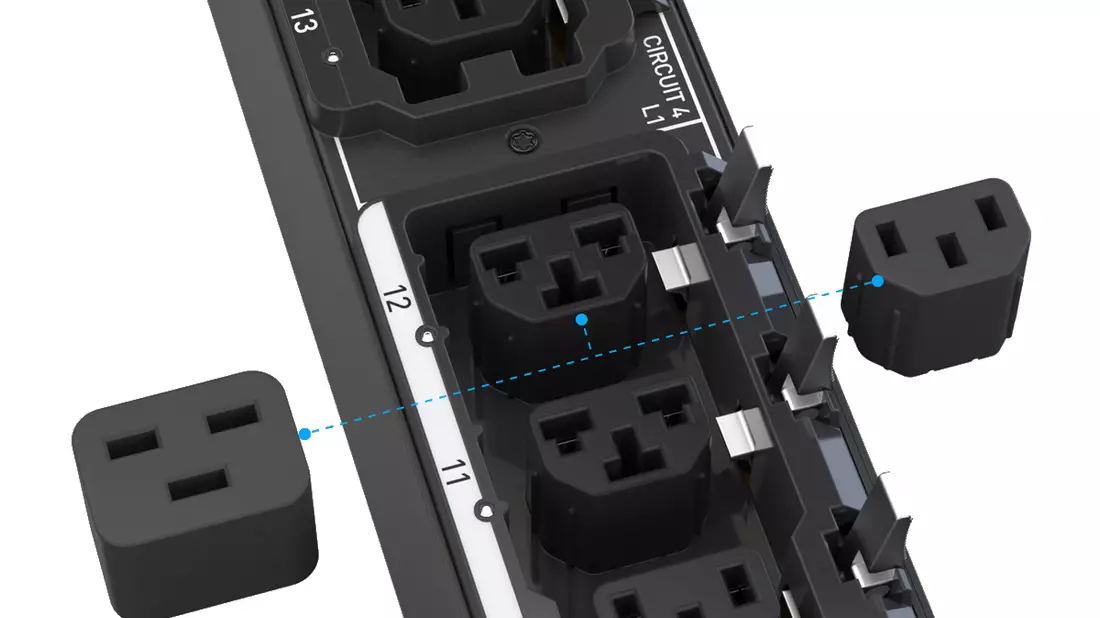 PX4 HDOT Cx Ausgänge - Bild: Raritan/Legrand über pressetext.de