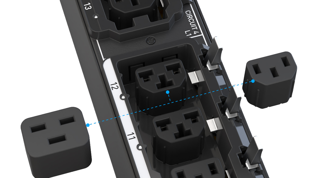 PX4 HDOT Cx Ausgänge - Foto: Raritan/Legrand über pressetext.de