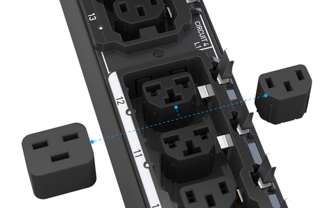 PX4 HDOT Cx Ausgänge - Foto: Raritan/Legrand über pressetext.de