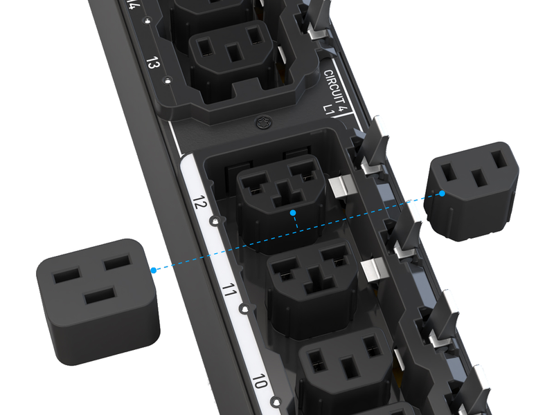 PX4 HDOT Cx Ausgänge - Foto: Raritan/Legrand über pressetext.de