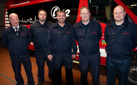 Feuerwehr Goch: KORREKTUR ABC-Zug mit neuer Führung - Foto: presseportal.de