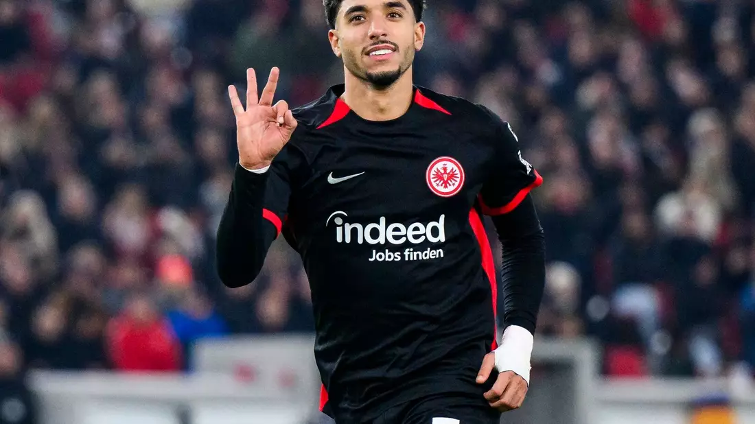 Schoss 15 Bundesliga-Tore in dieser Saison: Omar Marmoush. - Bild: Tom Weller/dpa
