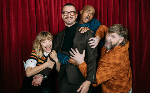 Heike Makatsch Joko Winterscheidt Teddy Teclebrhan Rea Garvey Wer stiehlt mir die Show? - Foto: Joyn/Florida TV/Julian Mathieu, presseportal.de Heike Makatsch Joko Winterscheidt Teddy Teclebrhan Rea Garvey Wer stiehlt mir die Show? - Foto: Joyn/Florida TV/Julian Mathieu, presseportal.de