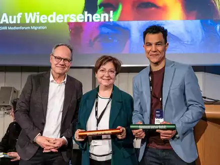 Konstruktiver Austausch beim 19. SWR Medienforum Migration Wir, hier. Debatten einer Migrationsgesellschaft - Foto: presseportal.de