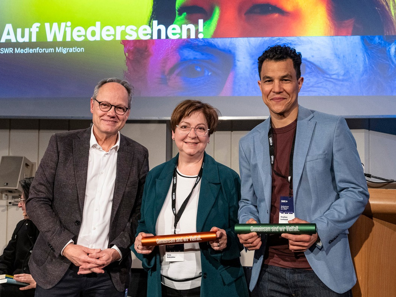 Konstruktiver Austausch beim 19. SWR Medienforum Migration Wir, hier. Debatten einer Migrationsgesellschaft - Foto: presseportal.de