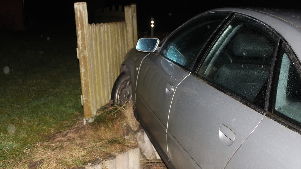 POL-MI: Betrunkene verursacht gleich zwei Verkehrsunfälle in Folge - Foto: presseportal.de