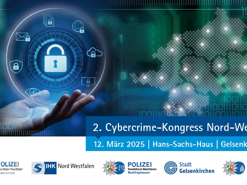POL-GE: 2. Cybercrime-Kongress am 12. März 2025 im Gelsenkirchener Hans-Sachs-Haus - Foto: presseportal.de