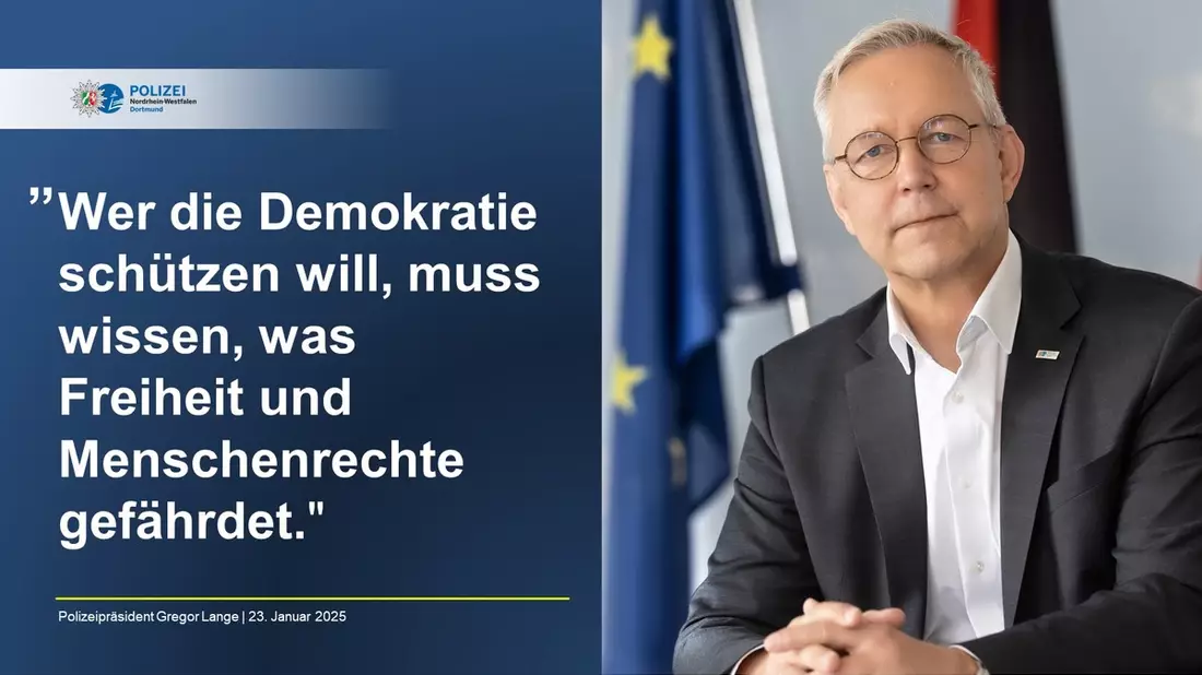 POL-DO: Wer die Demokratie schützen will, muss wissen, was Freiheit und Menschenrechte gefährdet - Bild: presseportal.de