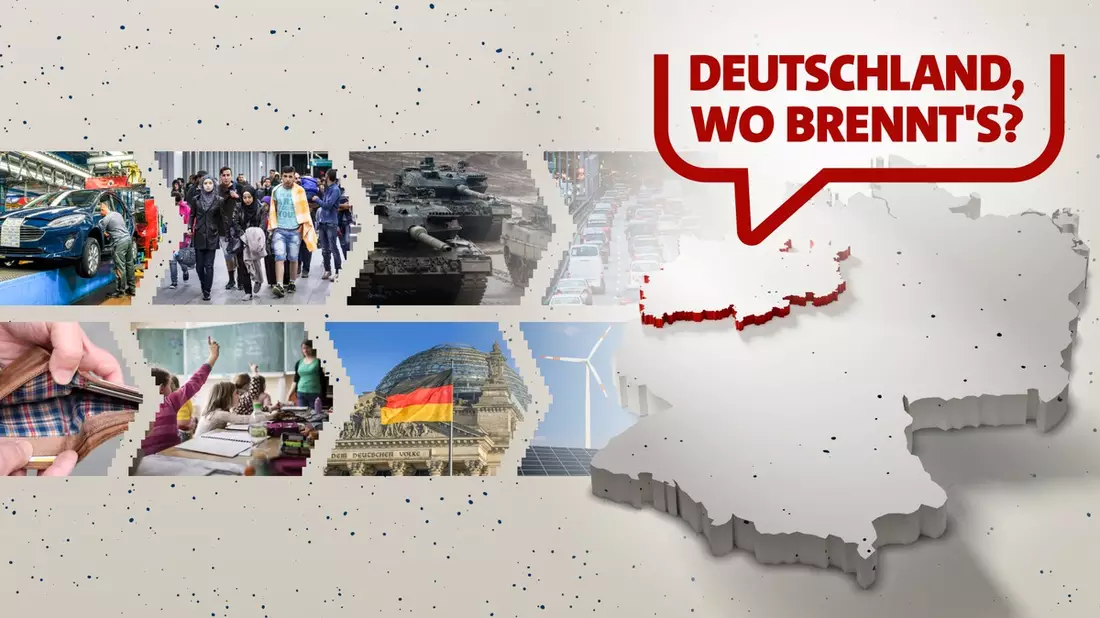 Publikumsaktion des WDR: „Deutschland, wo brennt‘s?“ / Ergebnisse der Befragung ab sofort in interaktiver Karte abrufbar - Bild: presseportal.de