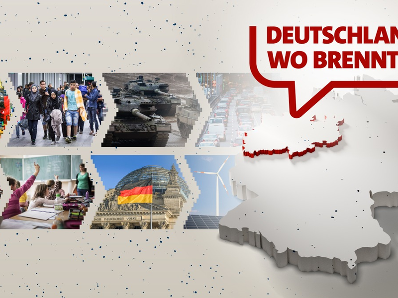 Publikumsaktion des WDR: „Deutschland, wo brennt‘s?“ / Ergebnisse der Befragung ab sofort in interaktiver Karte abrufbar - Foto: presseportal.de