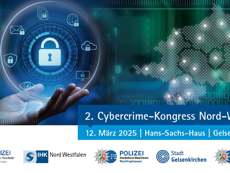 POL-MS: Recklinghausen/Bottrop/Gelsenkirchen/Münster: 2. Cybercrime-Kongress am 12. März 2025 im Gelsenkirchener Hans-Sachs-Haus - Foto: presseportal.de