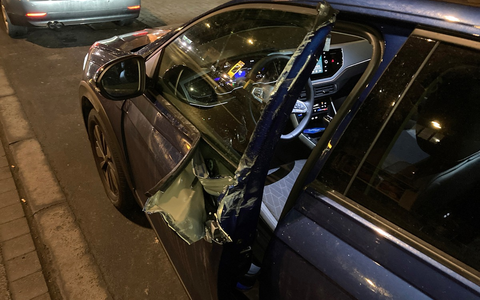 POL-KS: Zusammenstoß zwischen Autotür und Lkw auf Holländischer Straße: Polizei sucht flüchtigen Lkw mit weißer Plane - Foto: presseportal.de