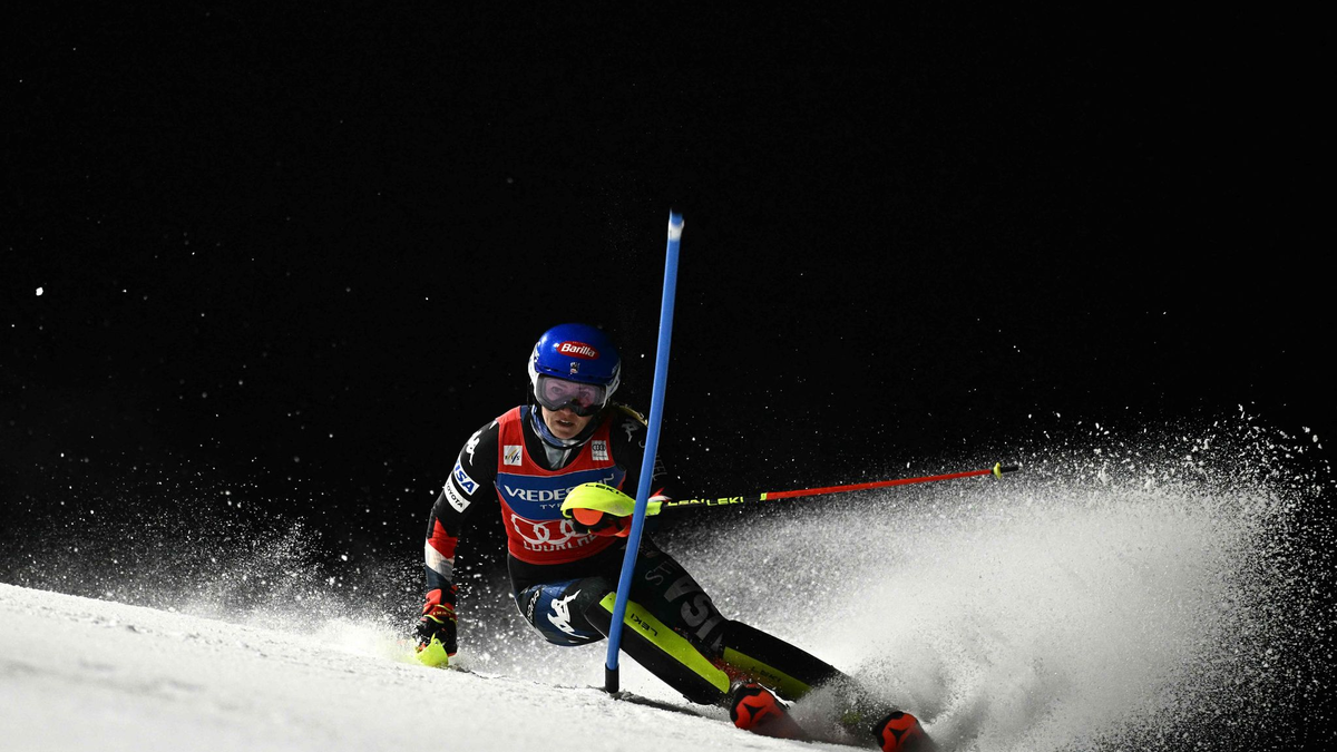 Mikaela Shiffrin gibt ihr Weltcup-Comeback in der nächsten Woche in Frankreich. - Foto: Jeff Pachoud/AFP/dpa