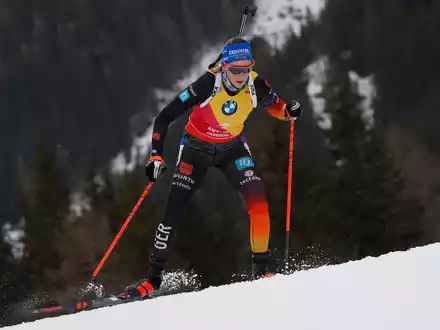 In Antholz fand das letzte Staffelrennen vor der WM statt. - Foto: Alessandro Trovati/AP/dpa