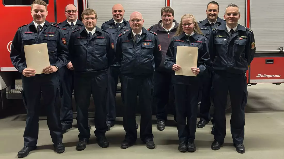 FW-MK: Jahresdienstbesprechung der Löschgruppe Hennen - Bild: presseportal.de