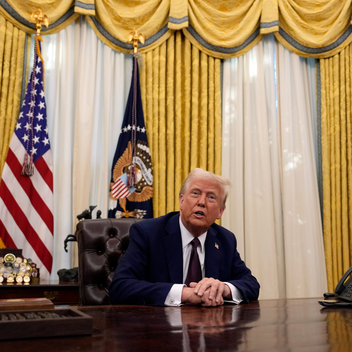 Trump hatte im Wahlkampf das «größte Abschiebeprogramm der amerikanischen Geschichte» versprochen. - Foto: Ben Curtis/AP/dpa