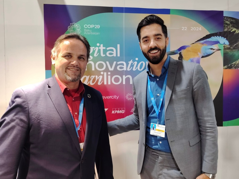 Planet2050 war offizieller Partner des Digital Innovation Pavilion der COP29 - Foto: presseportal.de