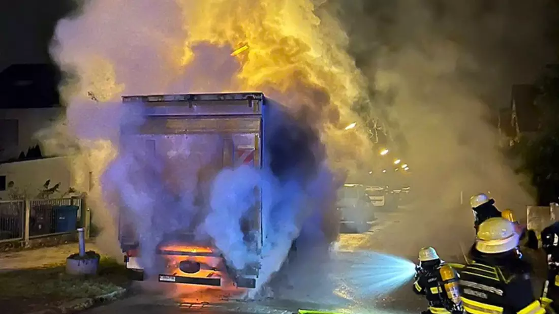 FW-M: Zwei Brände in der Nacht (Westpark und Moosach) - Bild: presseportal.de