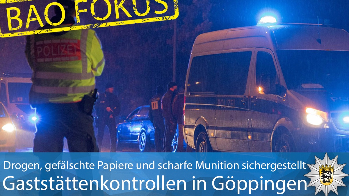 LKA-BW: Gemeinsame Pressemitteilung der Staatsanwaltschaft Stuttgart, des PP Ulm und des LKA - Einsatzmaßnahmen im Zusammenhang mit den rivalisierenden gewalttätigen Gruppierungen im Großraum Stuttgart - Foto: presseportal.de