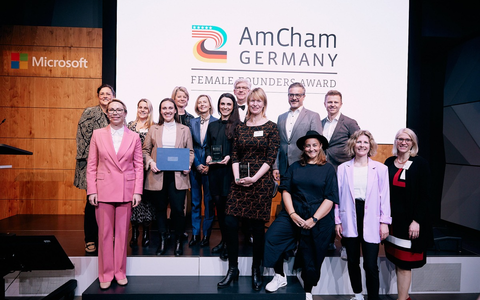 AmCham Germany | Female Founders Award 2025: Bewerbungen bis zum 2. Februar möglich - Foto: presseportal.de