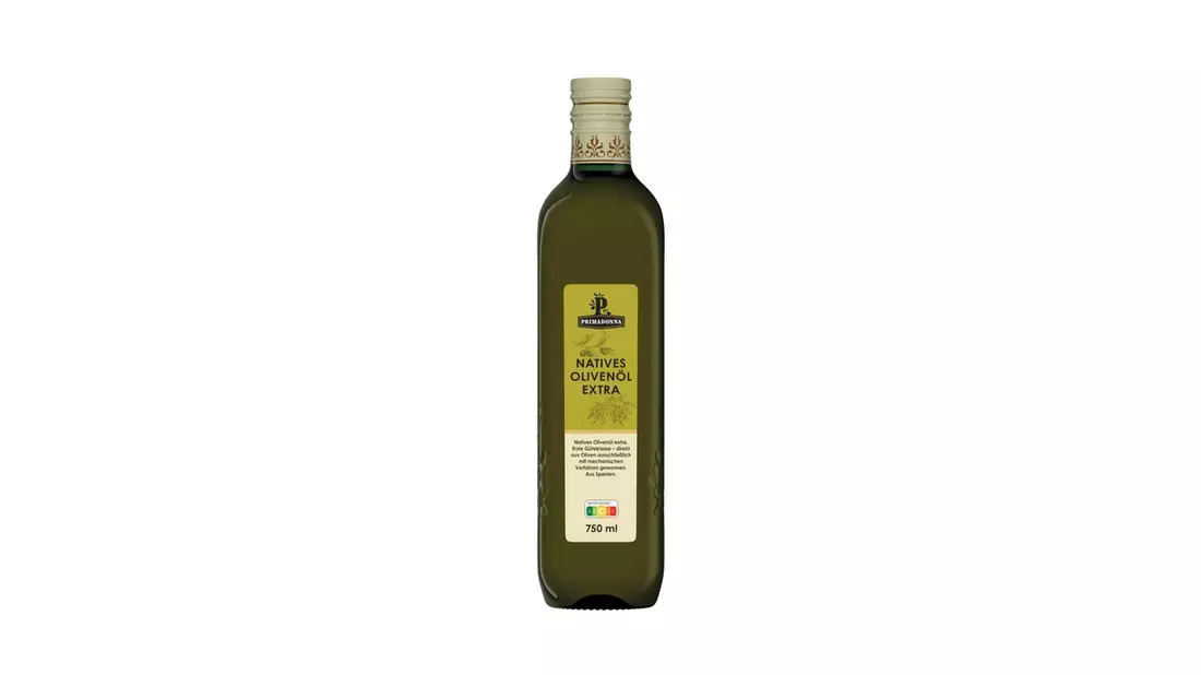 Lidl-Olivenöle überzeugen bei Stiftung Warentest / Zwei Olivenöle der Marke Primadonna sowie die Cien-Handcreme erhalten gute Bewertungen - Bild: presseportal.de