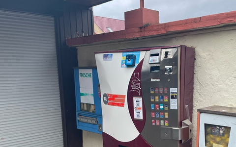 LPI-NDH: Zigarettenautomat hält Pyrotechnik stand - Foto: presseportal.de