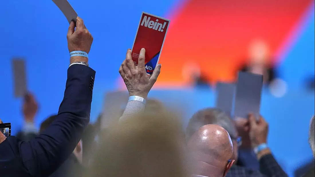 Abstimmung auf AfD-Parteitag (Archiv) - Bild: über dts Nachrichtenagentur