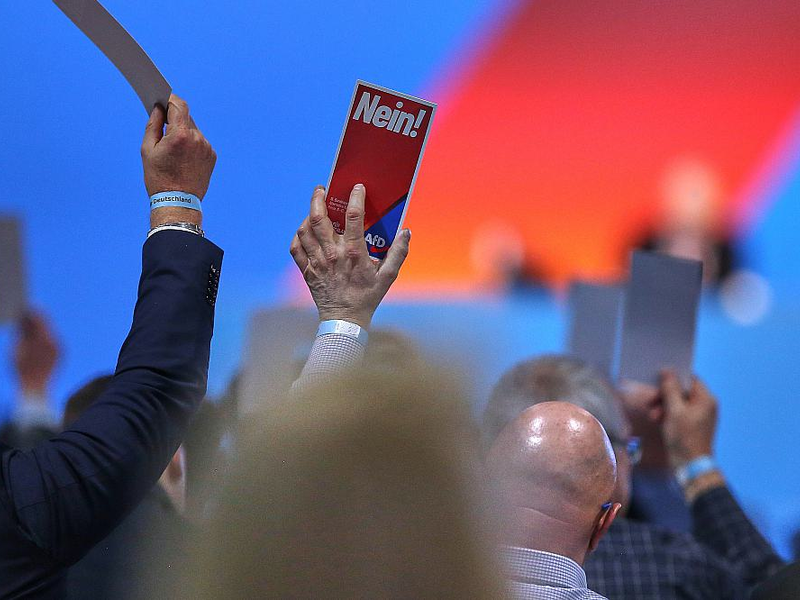 Abstimmung auf AfD-Parteitag (Archiv) - Foto: über dts Nachrichtenagentur