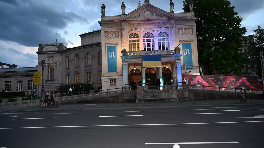Im Prinzregententheater wird der Bayerischer Filmpreis verliehen. - Bild: Ursula Düren/dpa