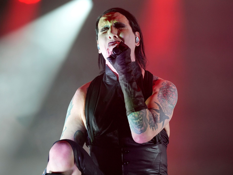 Schock-Rocker Marilyn Manson kommt um eine Anklage herum. (Archivbild)  - Foto: Rob Grabowski/Invision/dpa