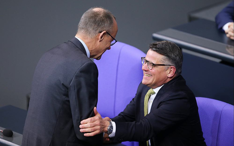 Friedrich Merz und Boris Rhein (Archiv) - Foto: über dts Nachrichtenagentur