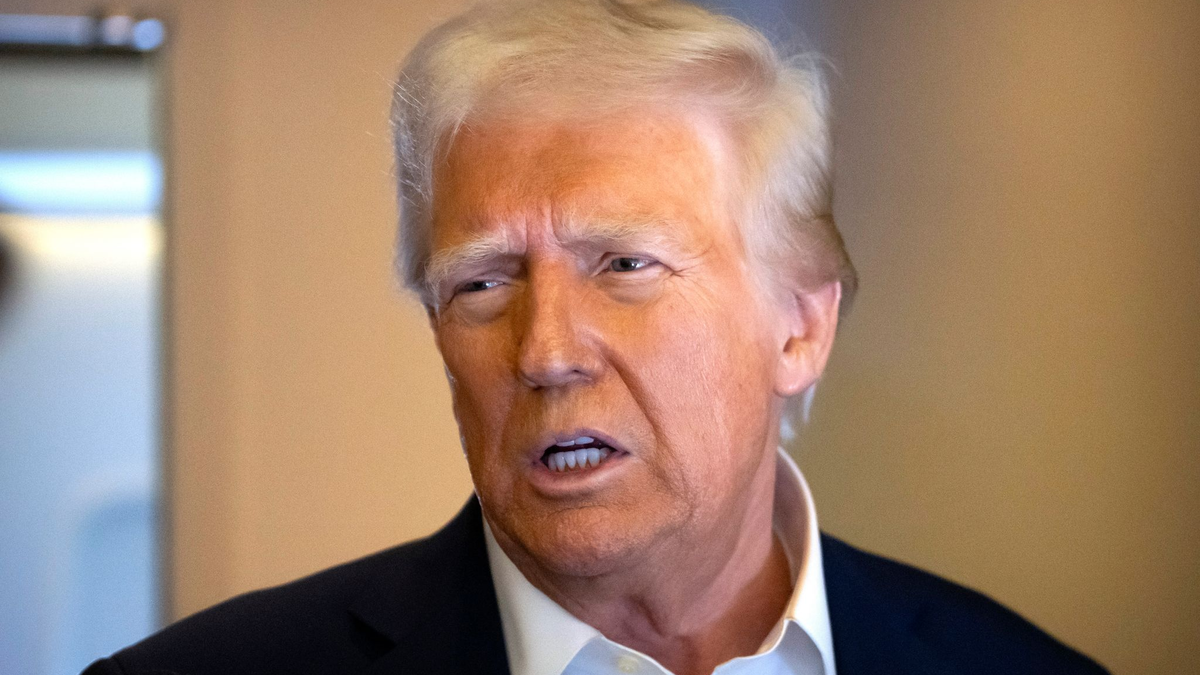 Trump will Palästinenser aus Gaza in Nachbarländern unterbringen.  - Foto: Mark Schiefelbein/AP/dpa