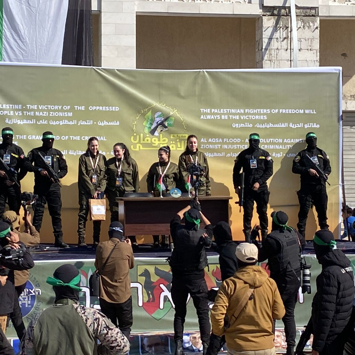 Israel wirft der Hamas einen Verstoß gegen den Geisel-Deal vor.    - Foto: Hadi Daoud  Apaimages/APA Images via ZUMA Press Wire/dpa