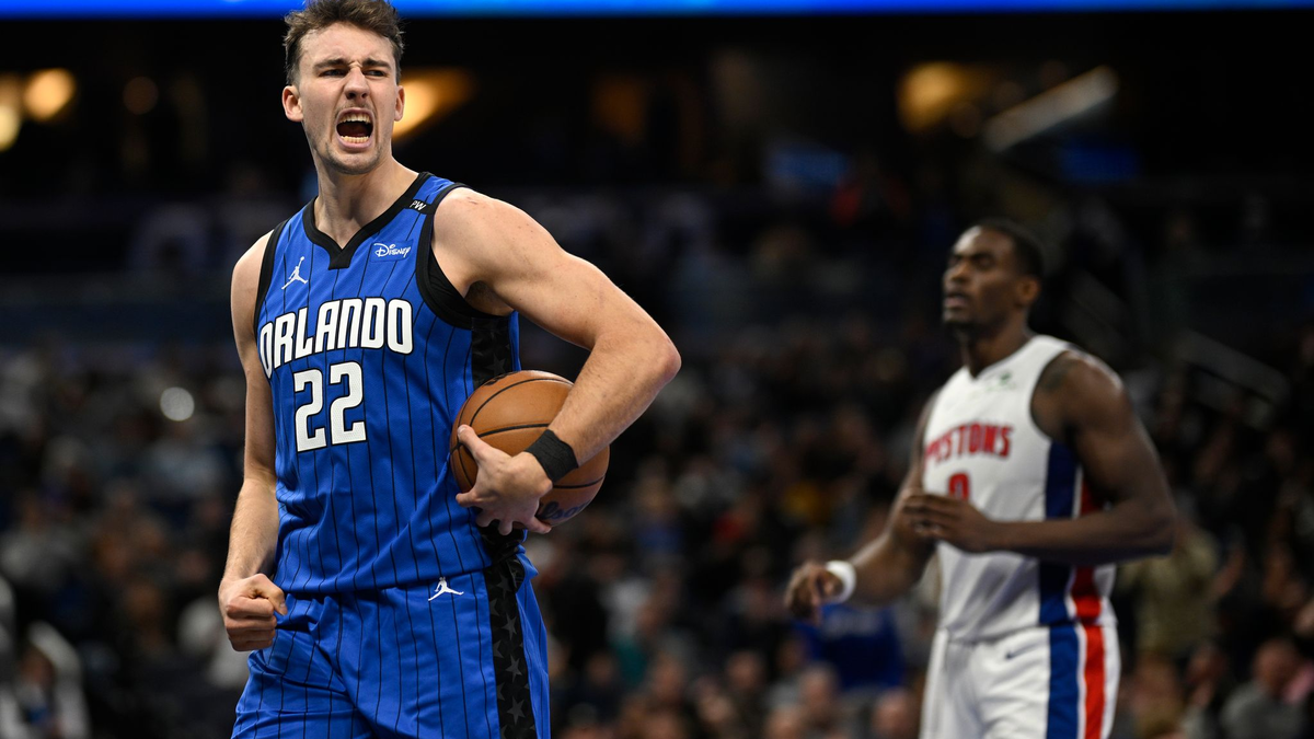 Franz Wagner überragte gegen Detroit im Schlussviertel. - Foto: Phelan M. Ebenhack/AP/dpa