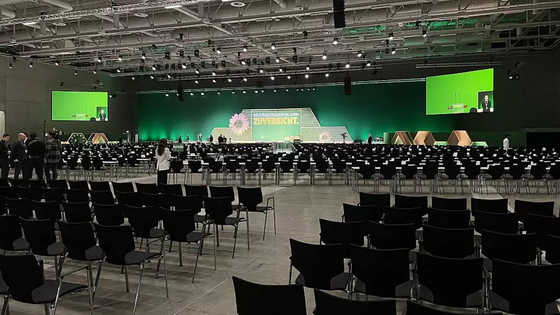 Grünen-Parteitag am 26.01.2025 - Bild: über dts Nachrichtenagentur