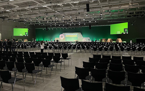 Grünen-Parteitag am 26.01.2025 - Foto: über dts Nachrichtenagentur